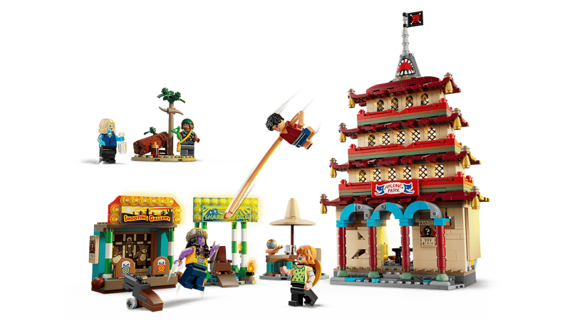 LEGO® ONE PIECE - Batalia din Parcul Arlong 75638, 926 piese