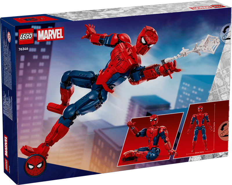 LEGO® Marvel - Figurina erou Omul Paianjen 76346, 813 piese