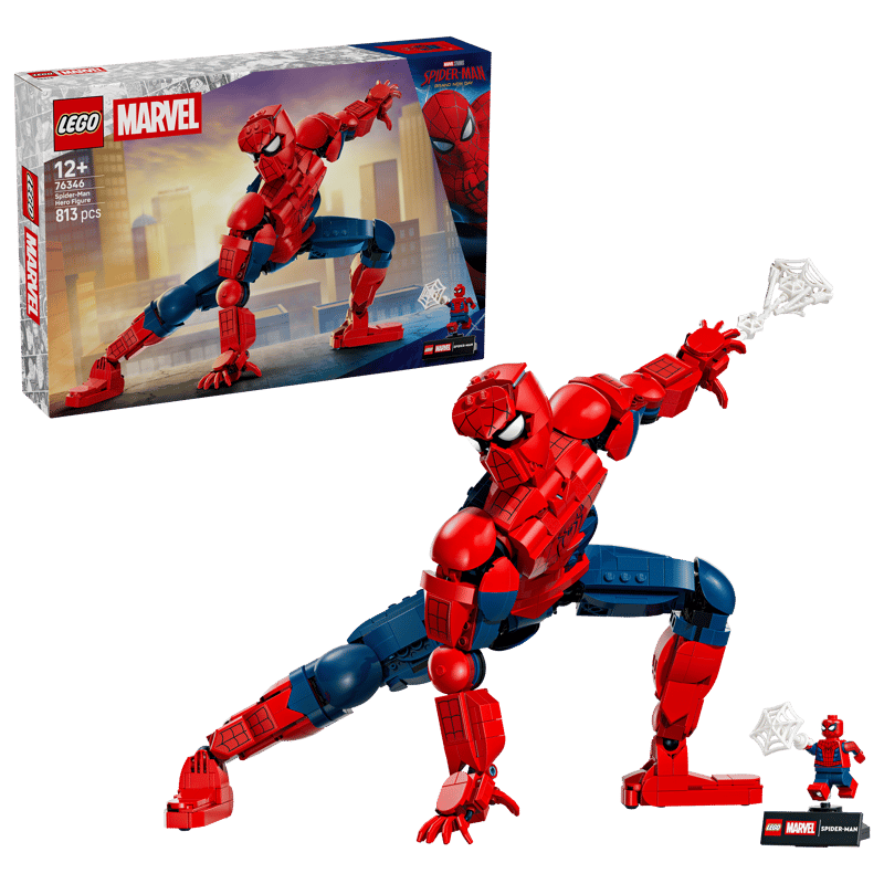 LEGO® Marvel - Figurina erou Omul Paianjen 76346, 813 piese