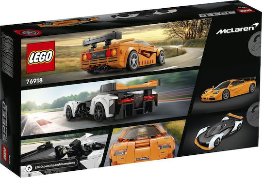 LEGO® Speed Champions - McLaren Solus GT si McLaren F1 LM 76918, 581 piese