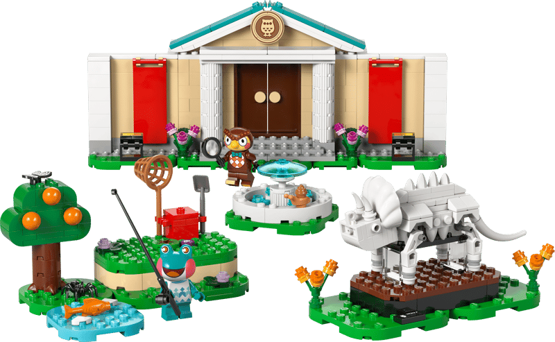 LEGO® Animal Crossing - Colectia de muzeu a lui Blathers 77056, 543 piese