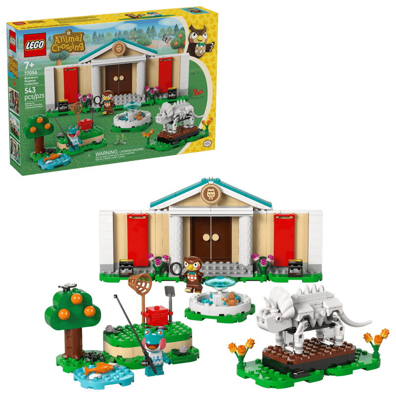 LEGO® Animal Crossing - Colectia de muzeu a lui Blathers 77056, 543 piese