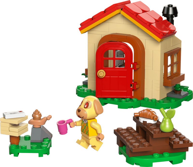 LEGO® Animal Crossing - Casa confortabila a lui Goldie 77058, 149 piese