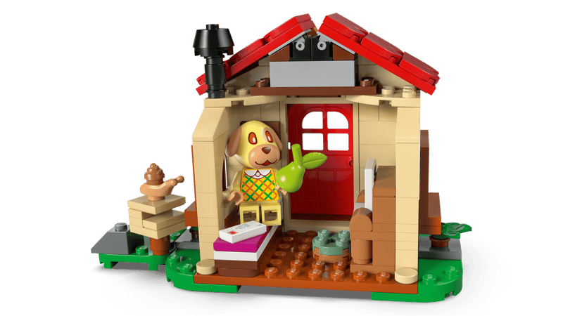 LEGO® Animal Crossing - Casa confortabila a lui Goldie 77058, 149 piese