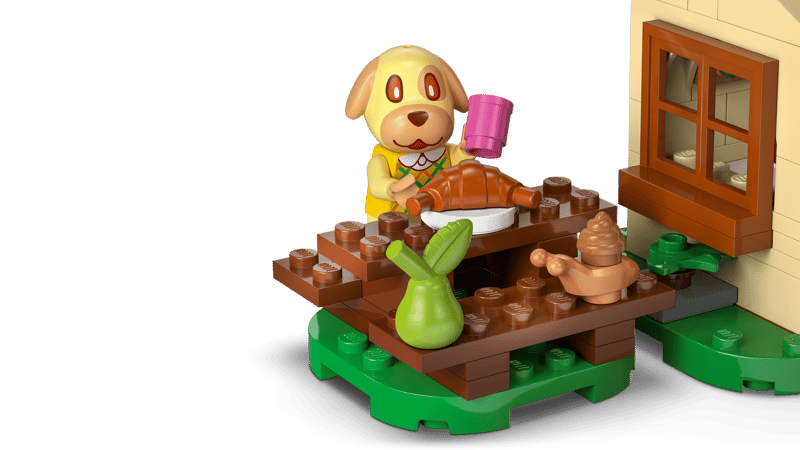 LEGO® Animal Crossing - Casa confortabila a lui Goldie 77058, 149 piese