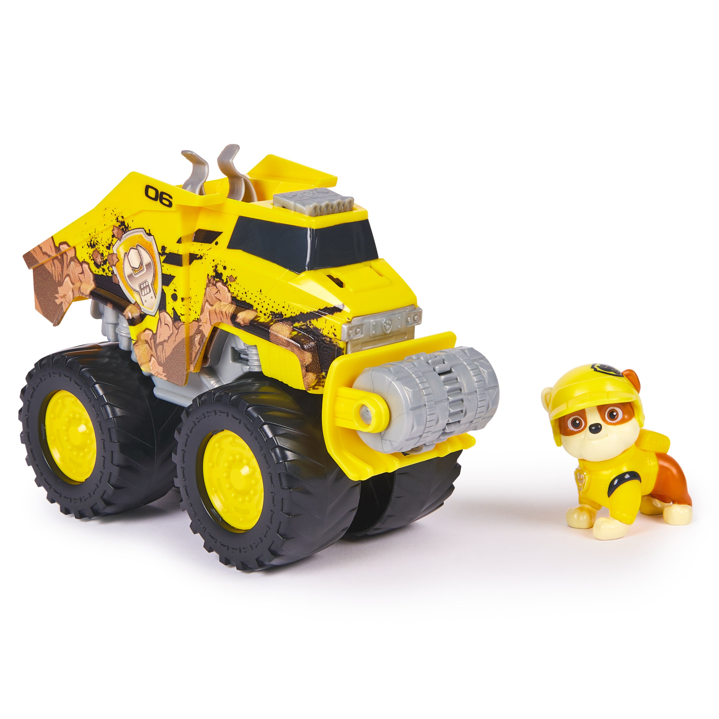 Patrula catelusilor, vehicul tematic de salvare Wheels Bulldozer, Rubble, SPM6069372-20145822