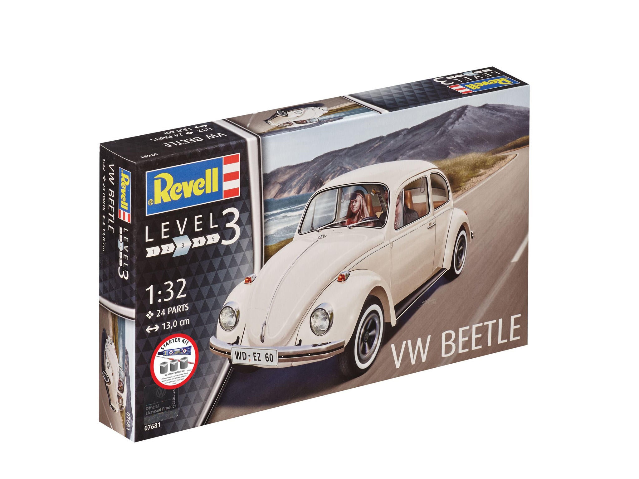 Set Macheta Revell Cu Accesorii De Baza Kit De Start Vw B Rev77681
