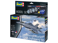 Avion Revell Model Set Lockheed Martin F-35A Lightning Ii Scara 1:72 Rev63799