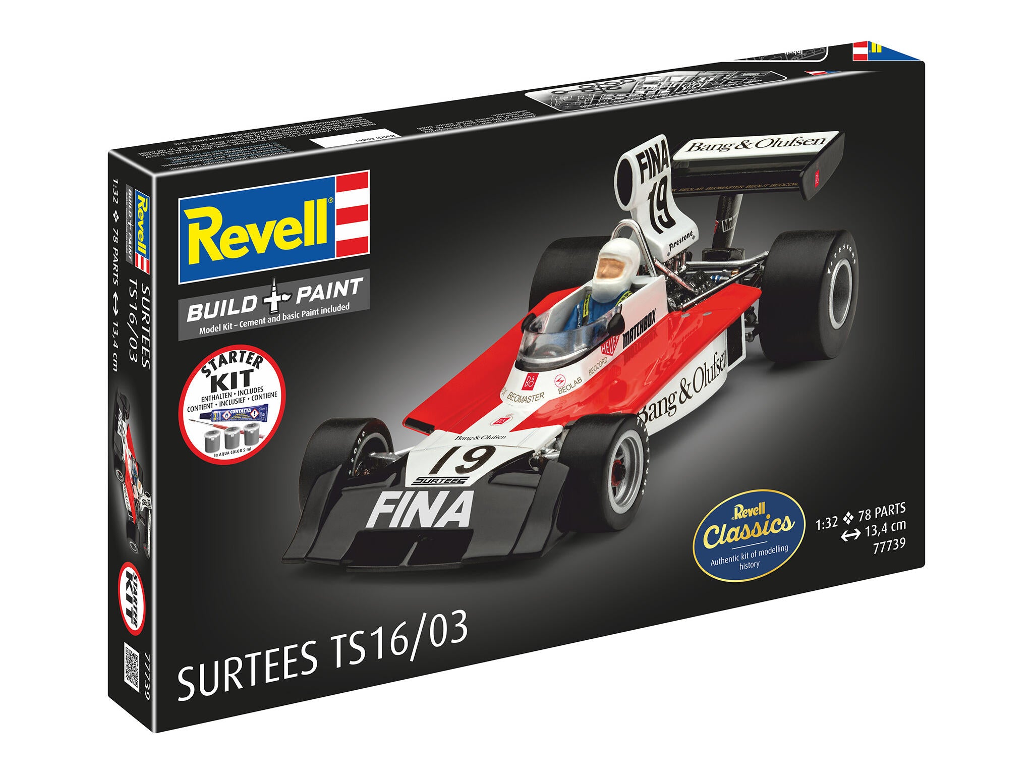 Revell Starter Kit Surtees Scara 1:32 Rev77739