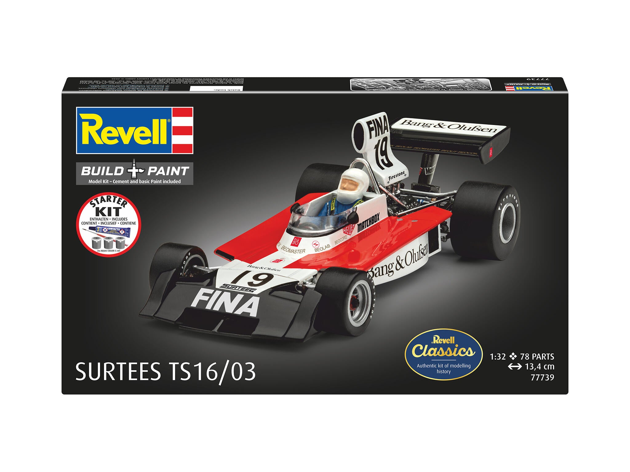 Revell Starter Kit Surtees Scara 1:32 Rev77739