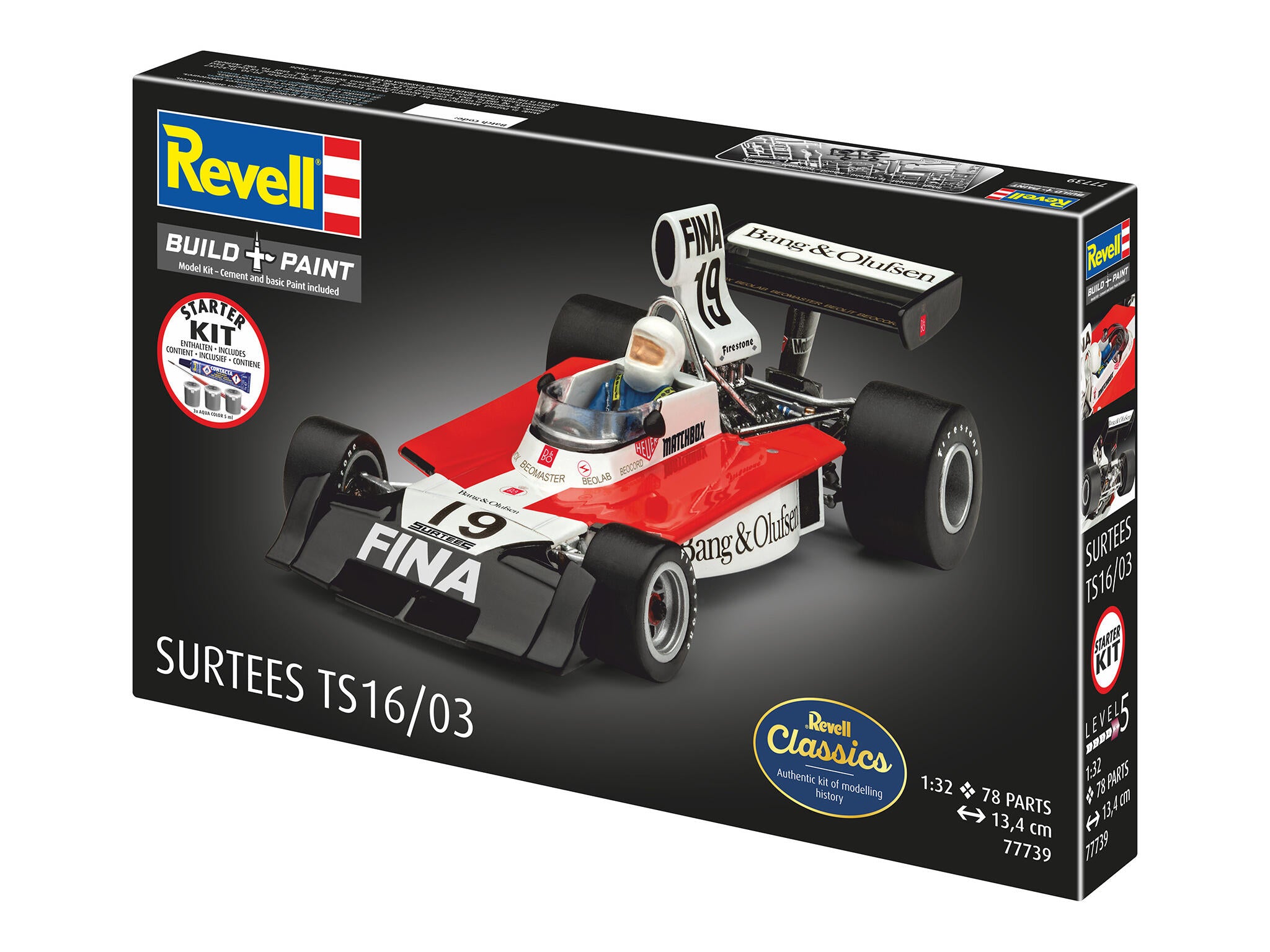 Revell Starter Kit Surtees Scara 1:32 Rev77739