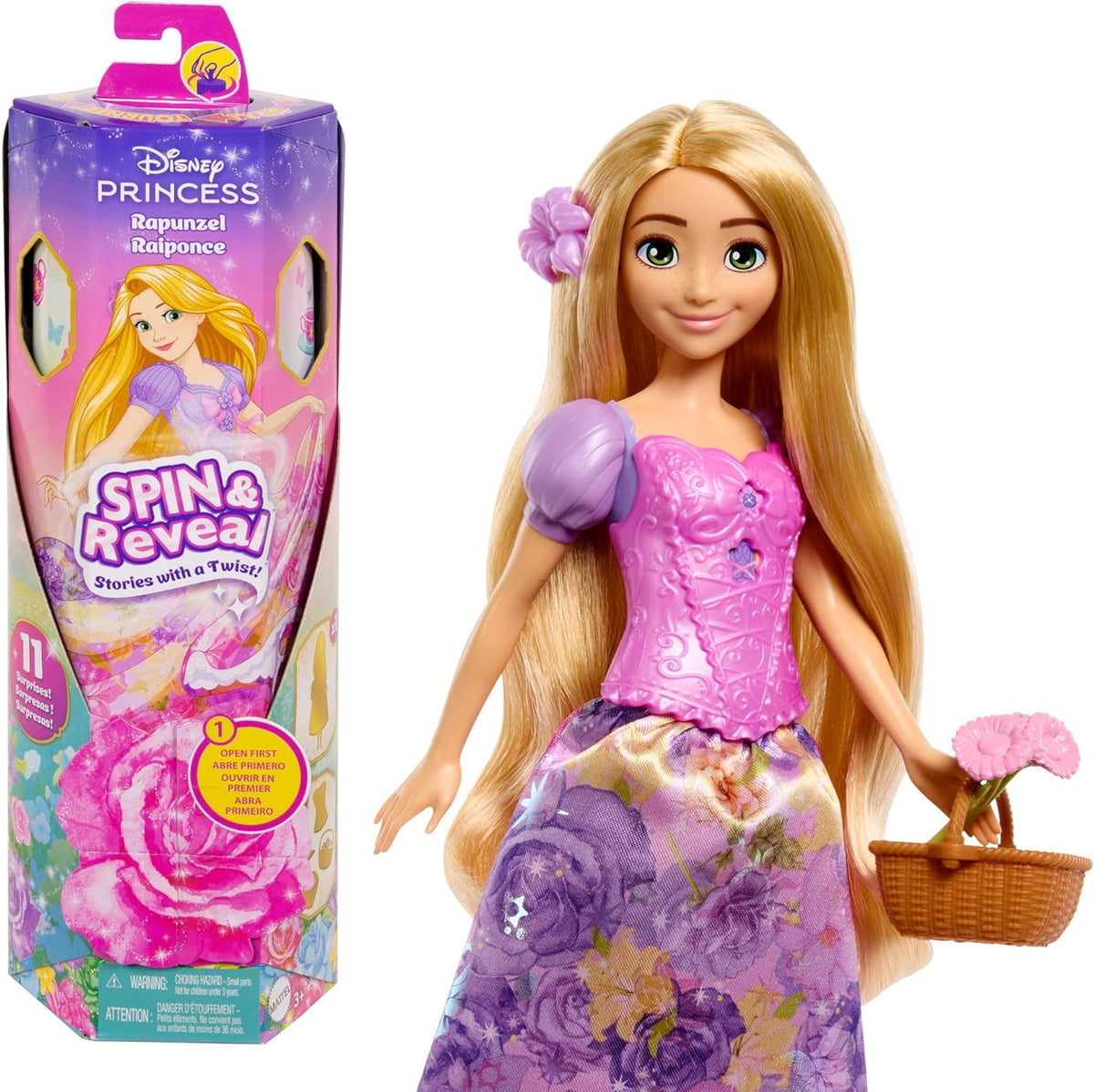 Mattel Disney Princess Rapunzel Fashion Doll HTV86