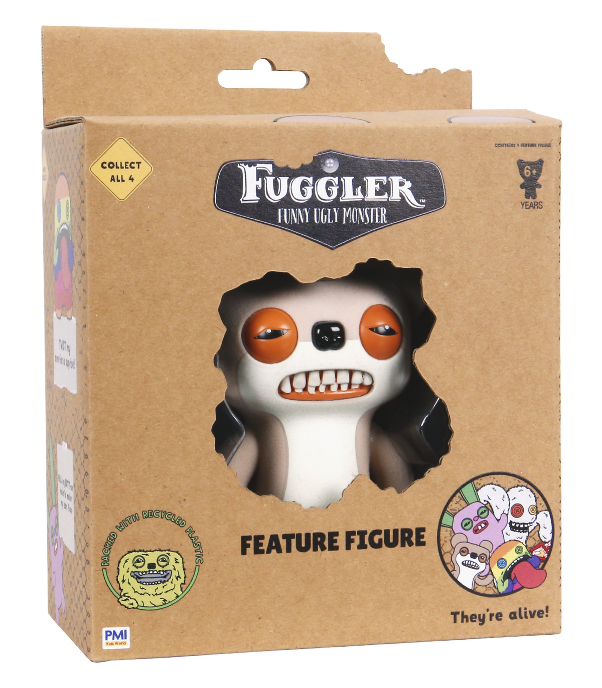 Fuggler Figurina Colectibila Feature 11.5 Cm 1 Buc In Cutie Transparenta Teddy Bear Nightmare PMIFG1000TBN