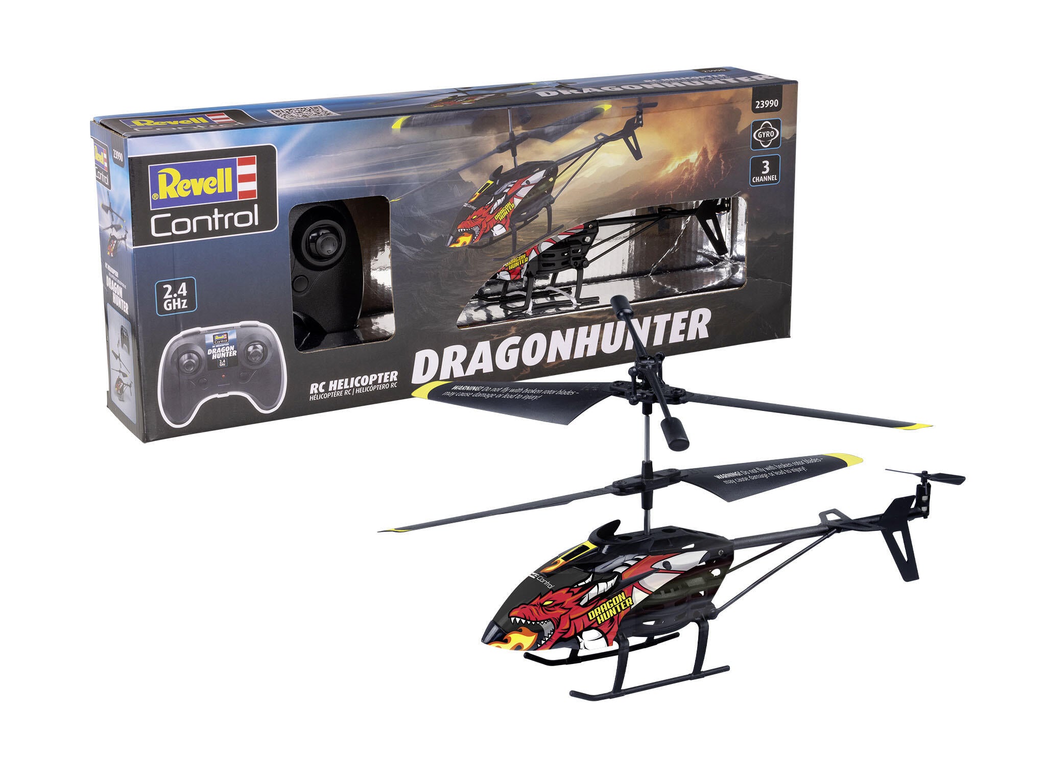 Revell Control Elicopter Rc Dragonhunter Revrc23990