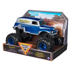 Masinuta metalica Monster Jam, scara 1/24, Grave Digger, SPM6056371-20144302