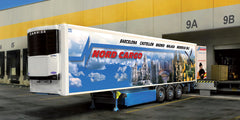 Kit de construit semiremorca transport frigorific, Lungime 58.7 cm, Scara 1:24,3904