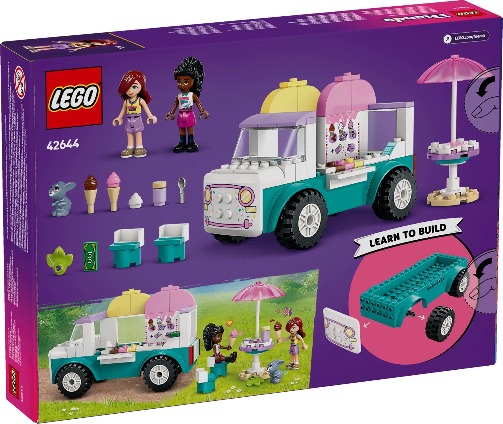 LEGO® Friends - Furgonetă De Înghețată În Orașul Heartlake