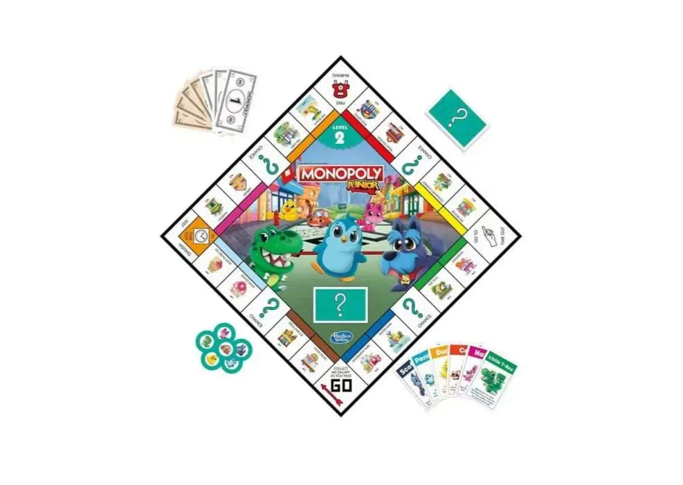 Hasbro Monopoly Junior 2 Hu Hsf8562