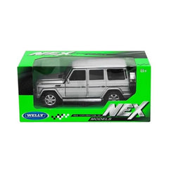 Macheta Auto Welly 1:24 Mercedes Benz G Class (2009) Argintiu, W29370-24012W