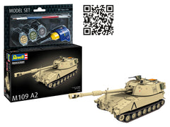 Vehicul Militar Revell Model Set M109 A2 Scara 1:72 Rev63361