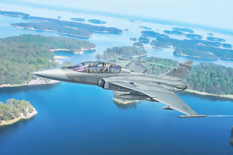 MACHETA ITALERI AVION JAS-39 TWIN SEATER IT91216