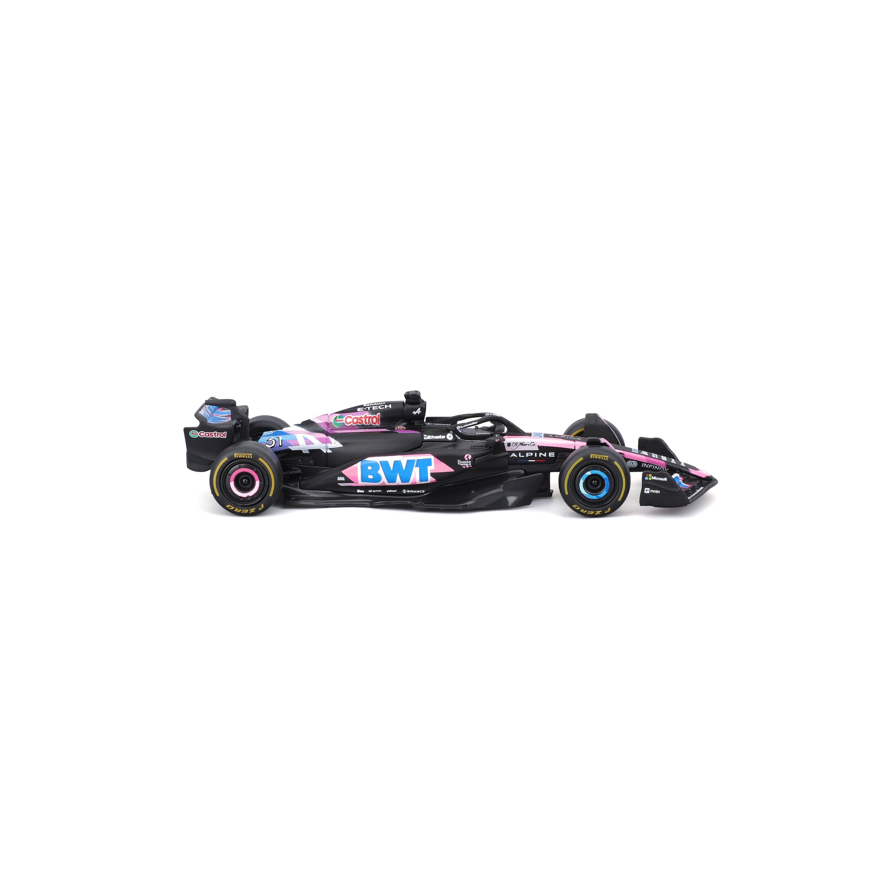 Bb38175-38219/31 Macheta Formula 1 1/43 - Alpine A524 (2024) Esteban Ocon