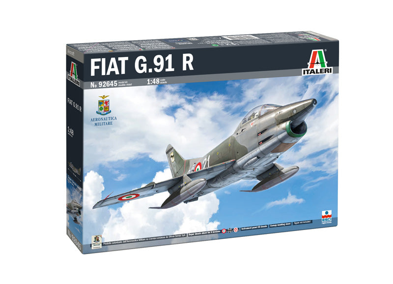 MACHETA  ITALERI AVION G91 R1/3/4 GINA SCARA 1:48 IT92645