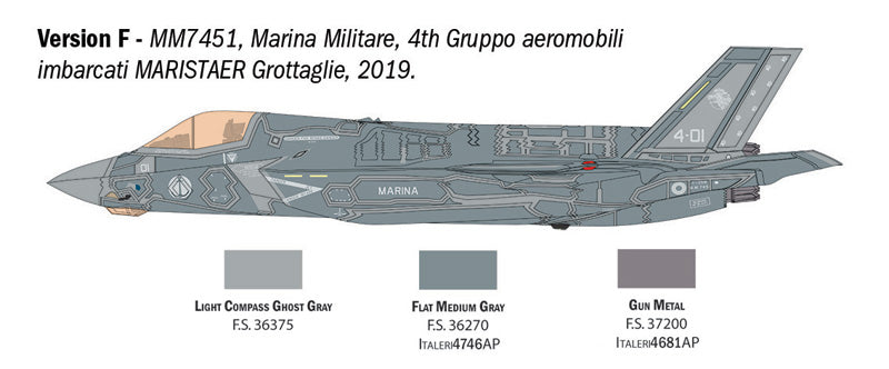 MACHETA  ITALERI AVION F-35B LIGHTNING II SCARA 1:48 IT92810