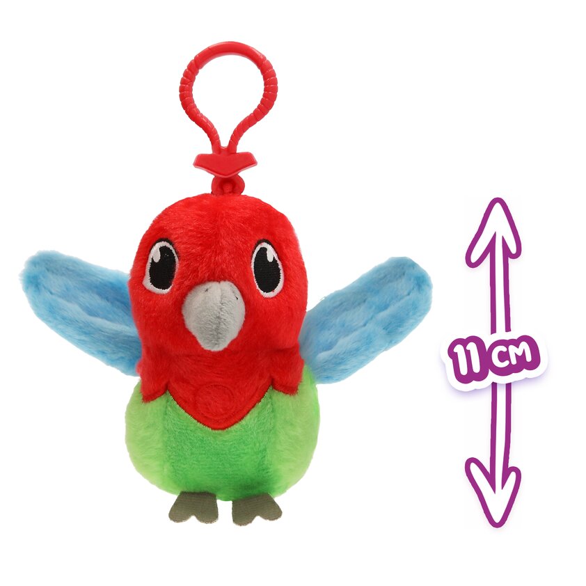 Plus Chatty Parrot Papagal Vorbaret Rosu Imc928534-933101
