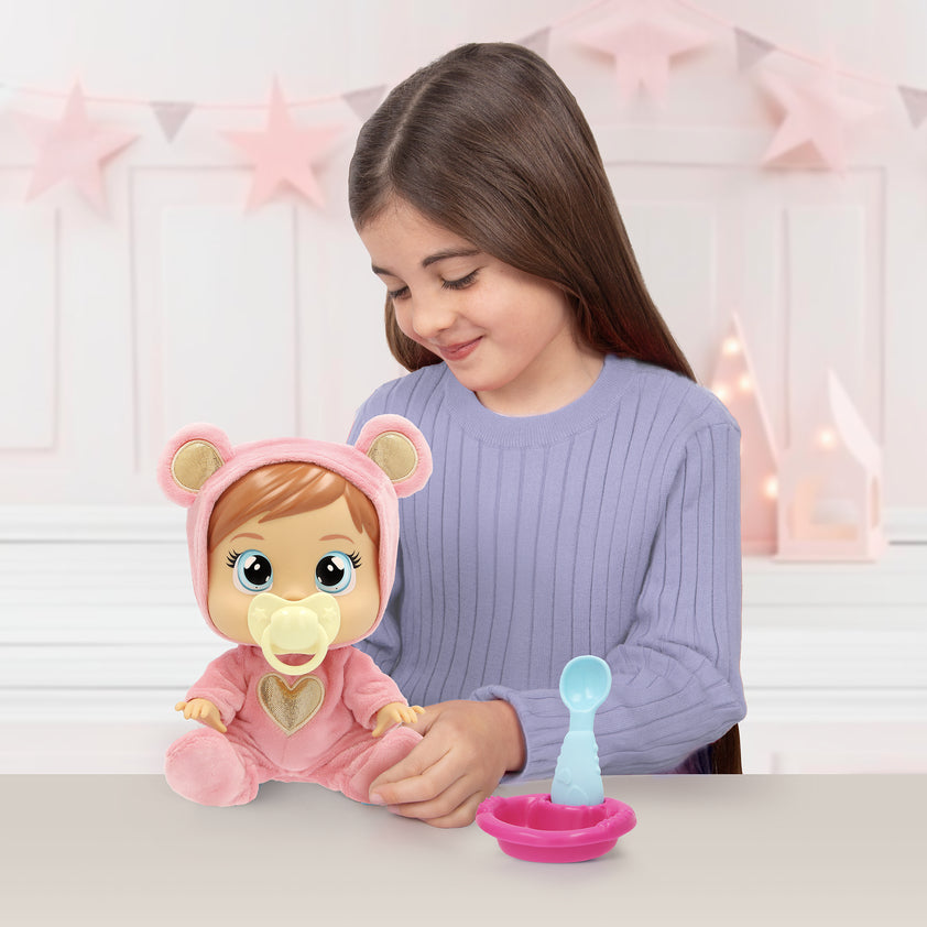 Cry Babies Loving Care – Păpușă bebeluș cu accesorii Nina 929555