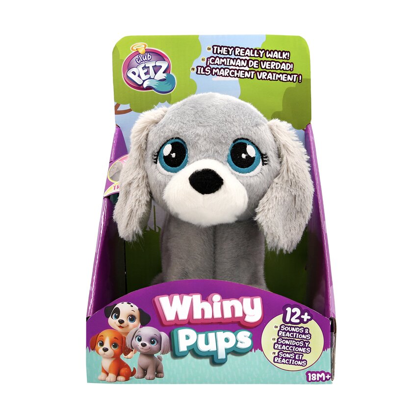 Club Petz Whiny Pups – Cățeluș interactiv Poodle 933071