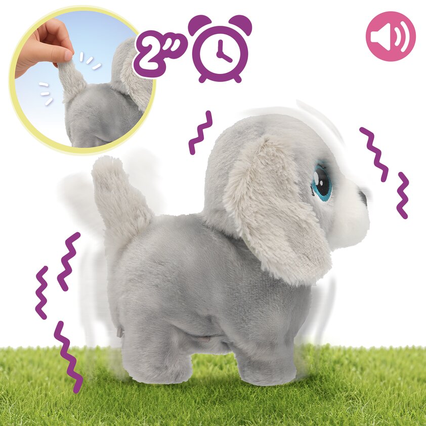Club Petz Whiny Pups – Cățeluș interactiv Poodle 933071