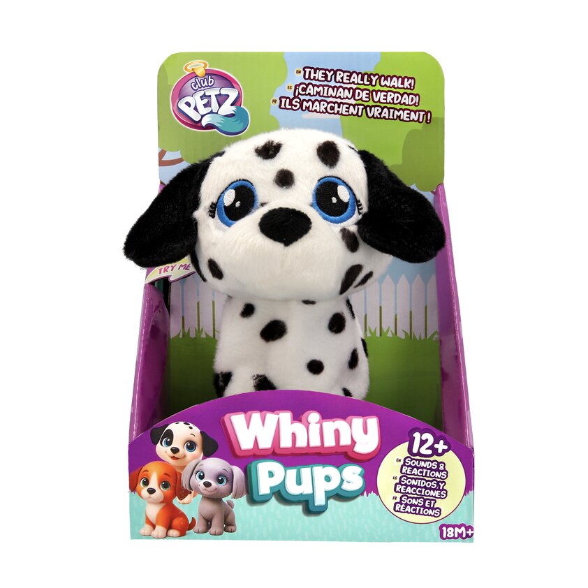 Club Petz Whiny Pups – Cățeluș interactiv Dalmațian 933088