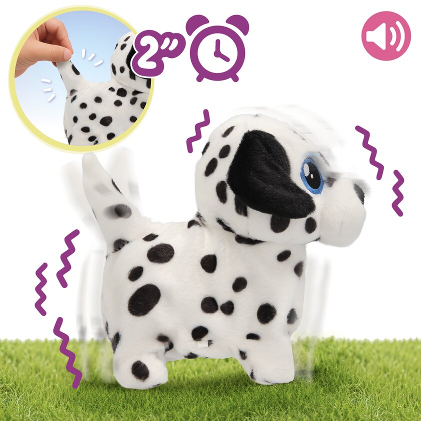 Club Petz Whiny Pups – Cățeluș interactiv Dalmațian 933088