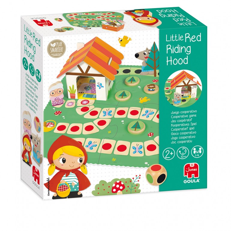 Joc educativ Goula Set 9 piese, Povestea Scufitei Rosii