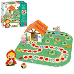 Joc educativ Goula Set 9 piese, Povestea Scufitei Rosii