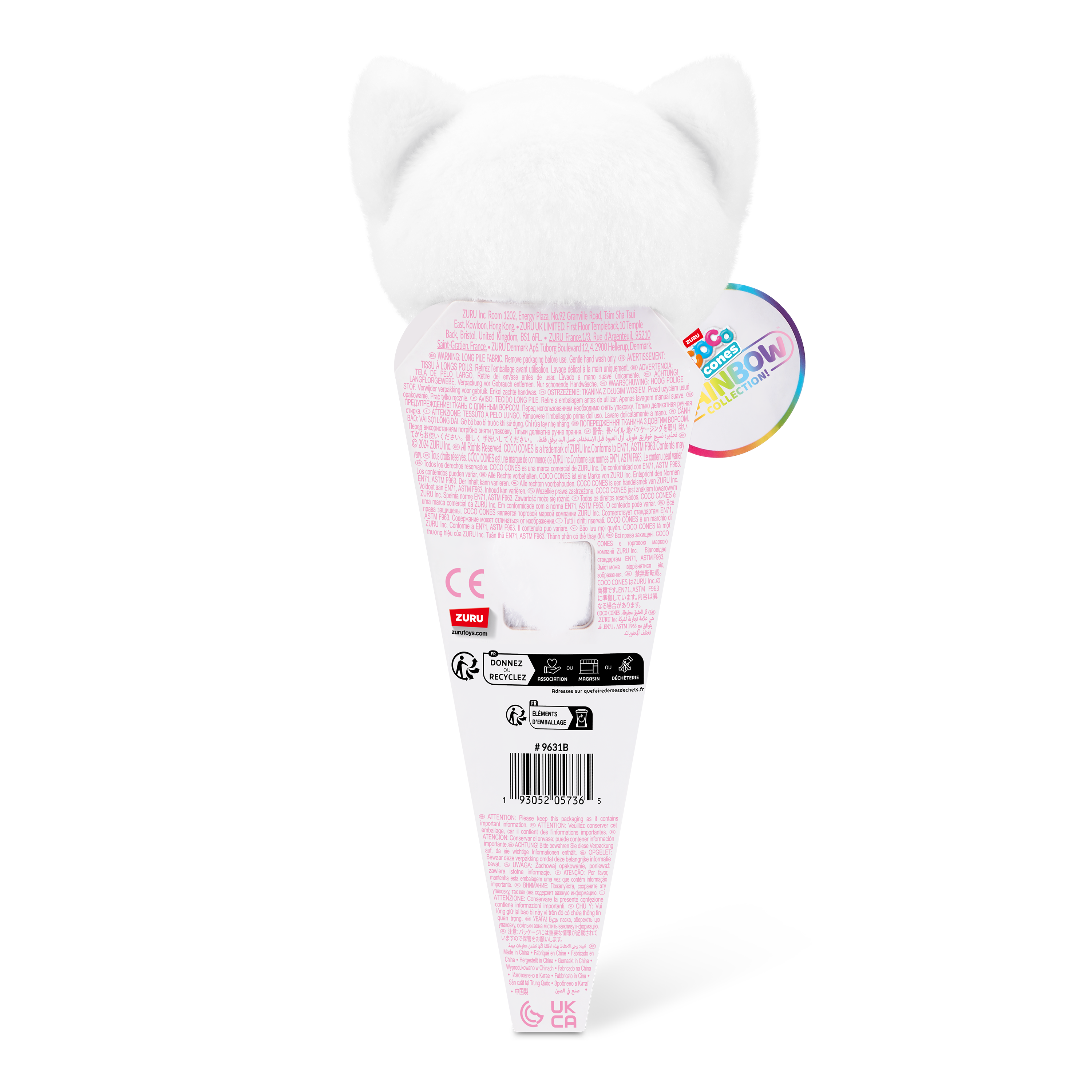Plus Coco In Cone Floro Zuru  9631B