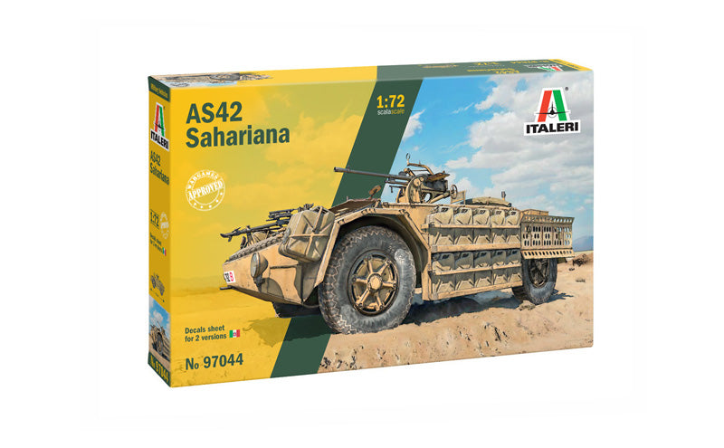 MACHETA ITALERI VEHICUL MILITAR AS 42 SAHARIANA SCARA 1:72 IT97044