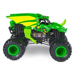 Masinuta metalica Monster Jam, scara 1/24, Dragonoid Bakugan, SPM6056371-20144300