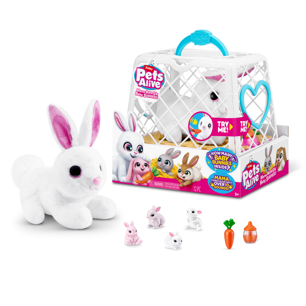 Pets Alive Mama&Baby Plus Iepuras Zuru9554