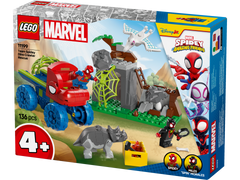 LEGO® Spidey - Echipa Spidey in misiune de salvare in Dino Crawler 11199, 136 piese