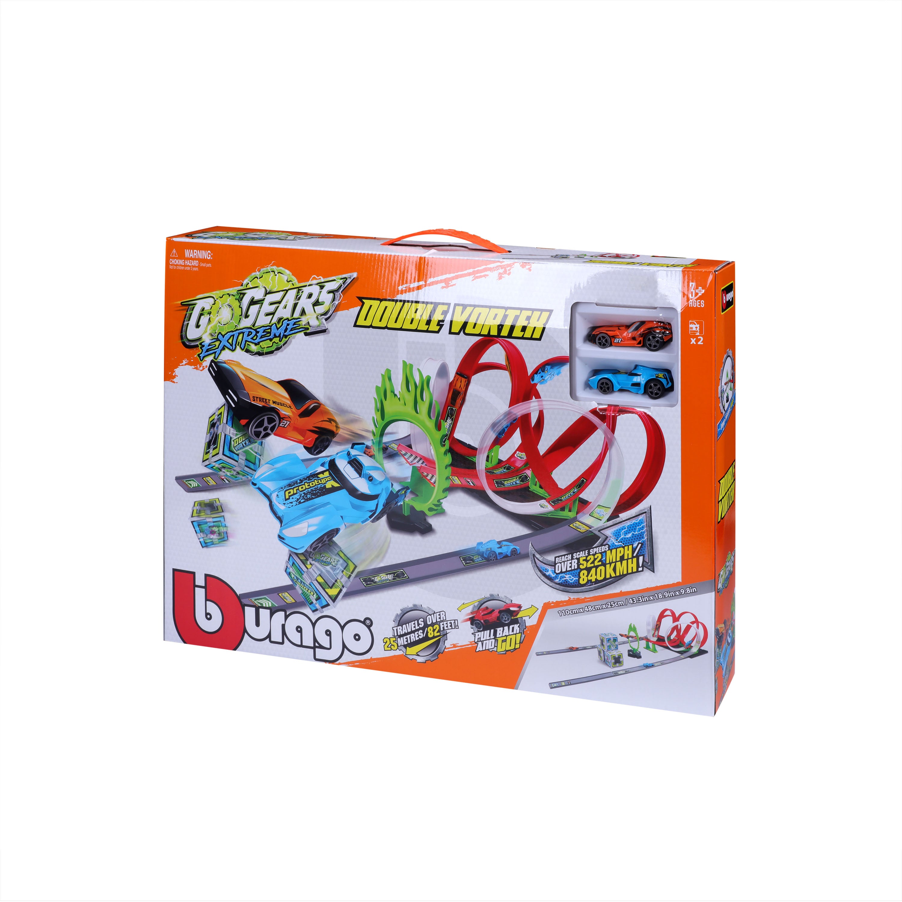 Bb30532 Pista Go Gears - Extreme Double Vortex- Pista Cu 2 Masinute