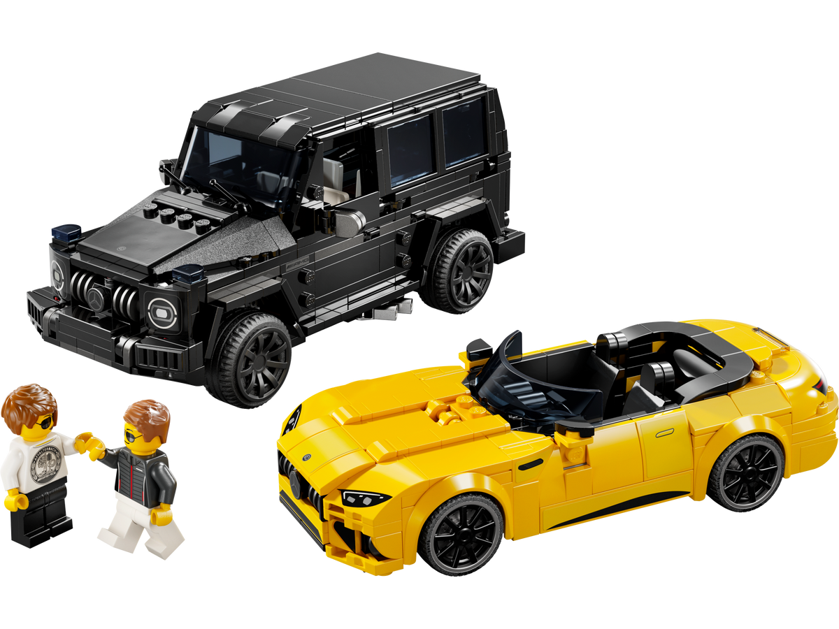 LEGO® Speed Champions - Mercedes-AMG G 63 si Mercedes-AMG SL 63 76924, 808 piese