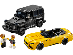 LEGO® Speed Champions - Mercedes-AMG G 63 si Mercedes-AMG SL 63 76924, 808 piese