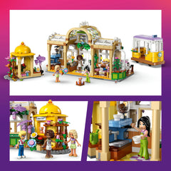 LEGO® Friends - Cafenea cu multe plante si florarie 42671, 1138 piese