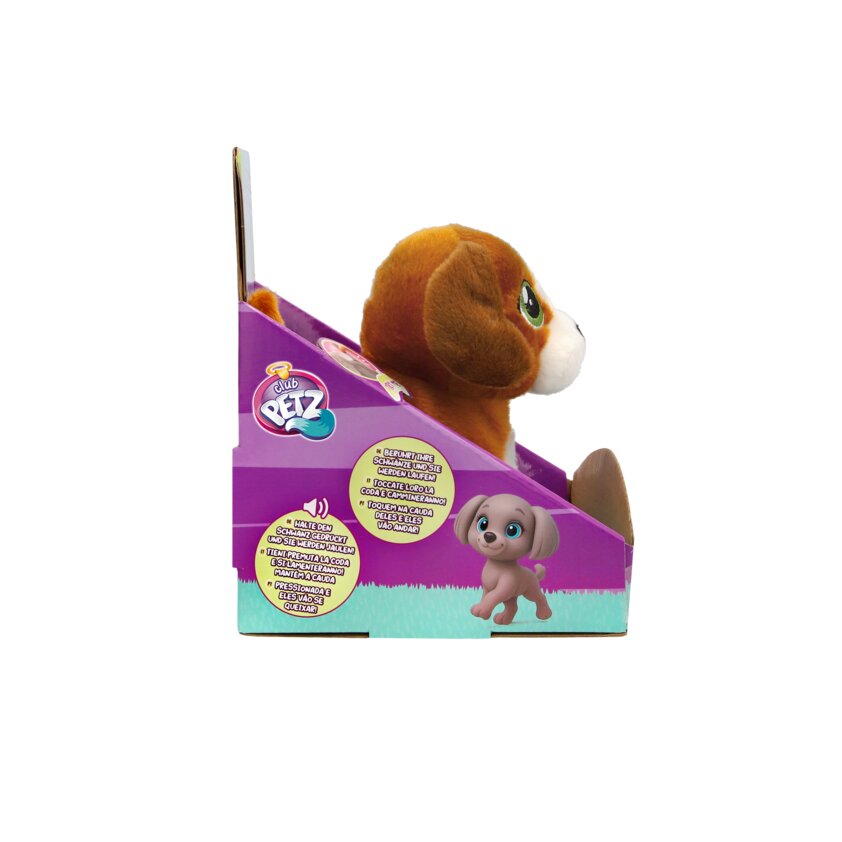 Club Petz Whiny Pups – Cățeluș interactiv Beagle 933057