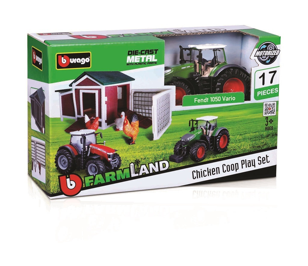 Tractor Bburago Fendt 1050 Vario Verde Bb31681-V