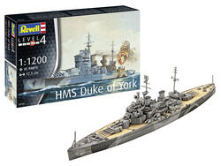 Revell Kit Battleship Hms Duke Of York Scara 1:1200 Rev05182