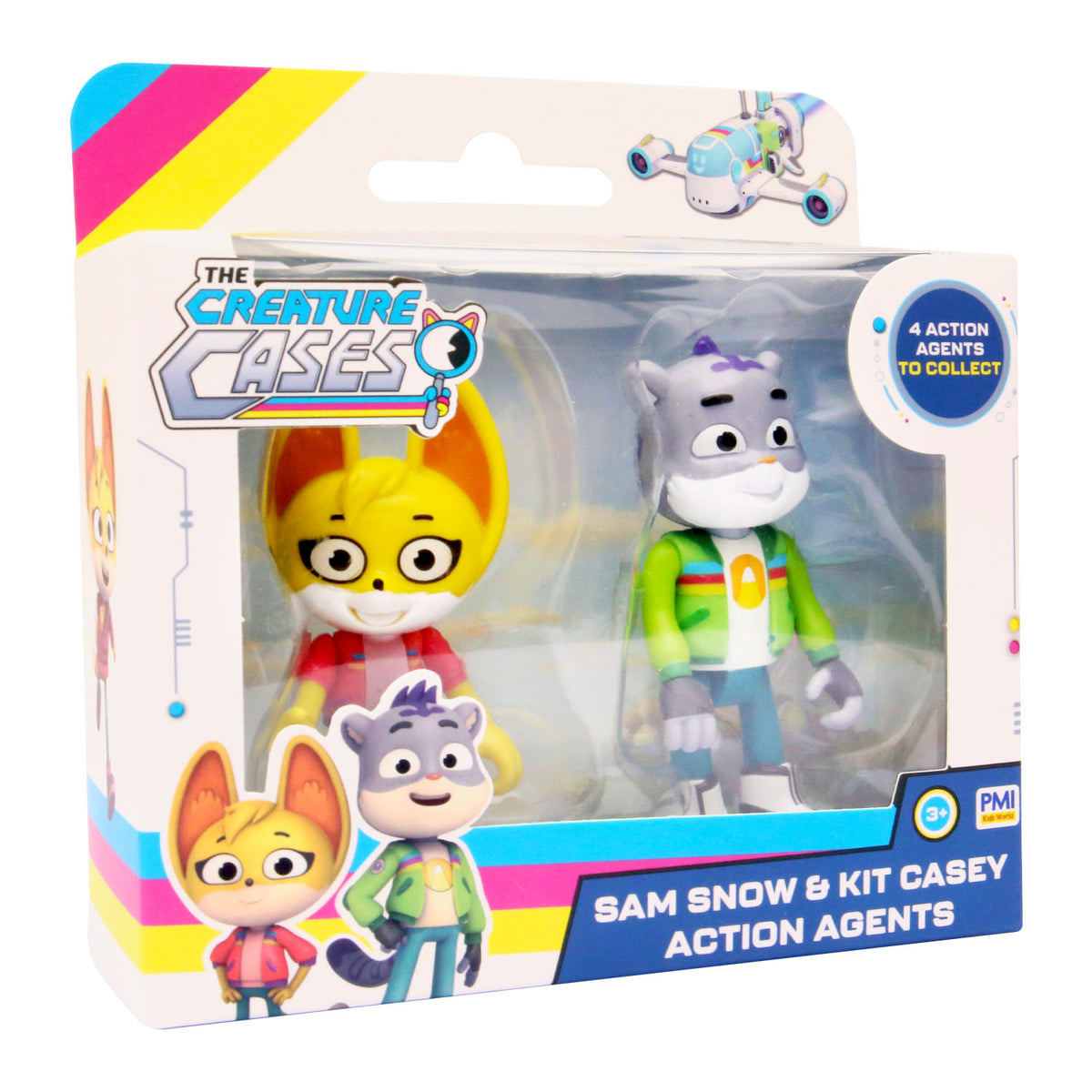 Figurina Creature Cases 2 buc Sam Snow si Kit Casey  Pmicc3012