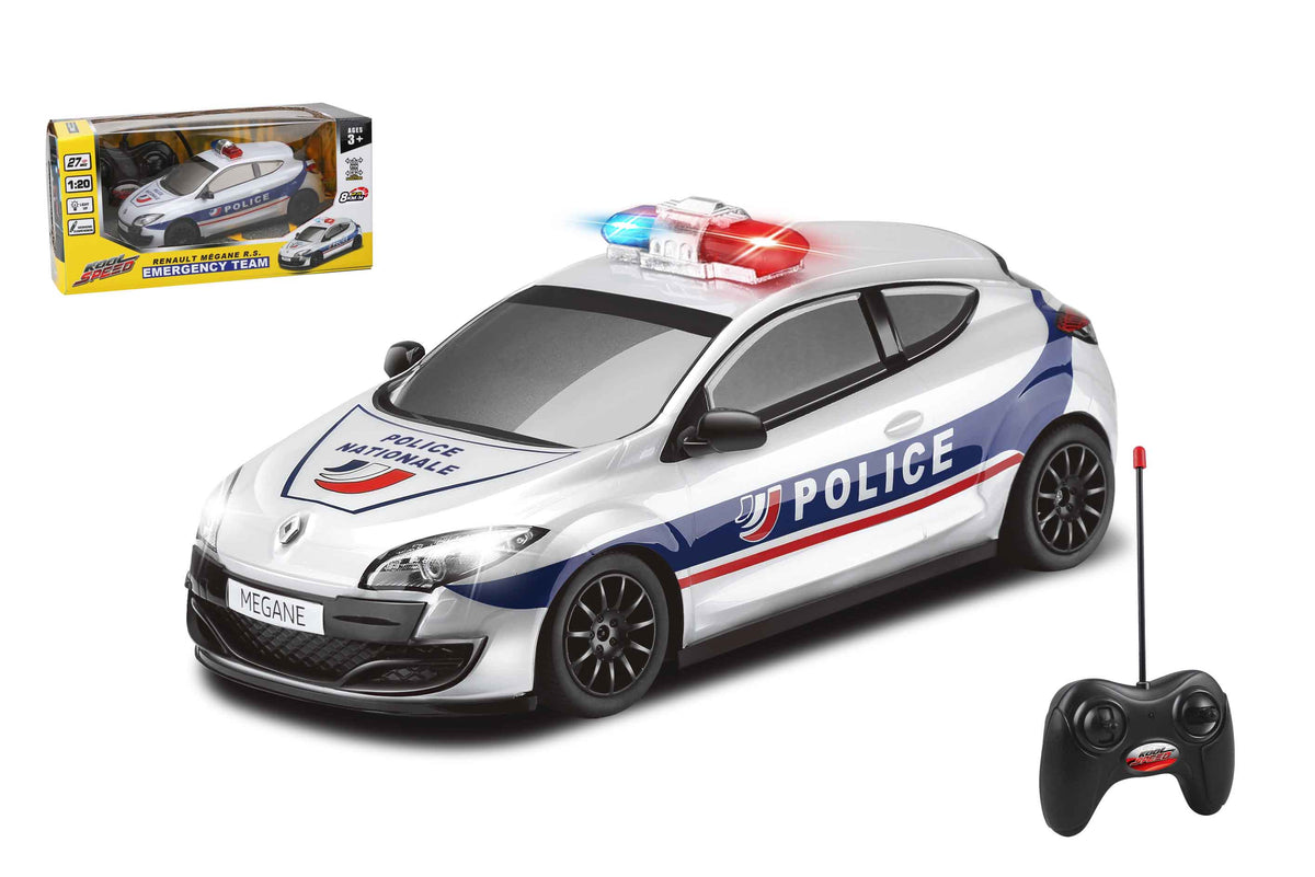 Masina Rc 1:20 R/C Renault Mégane R.S. Masina De Politie Pcdhtrc10491